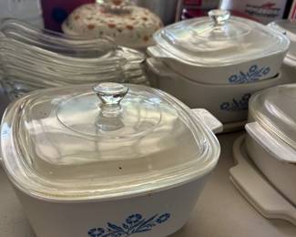 Cornflower Corning Ware