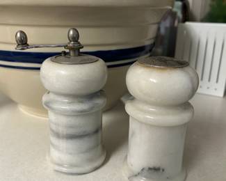 Marble Salt and Pepper