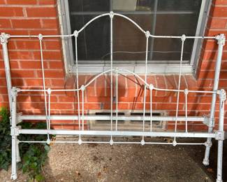 Antique Wrought Iron Bed