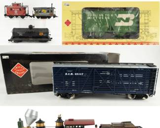 Vintage toy trains