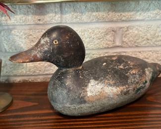 Antique duck decoy