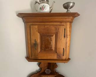 Antique corner cabinet
