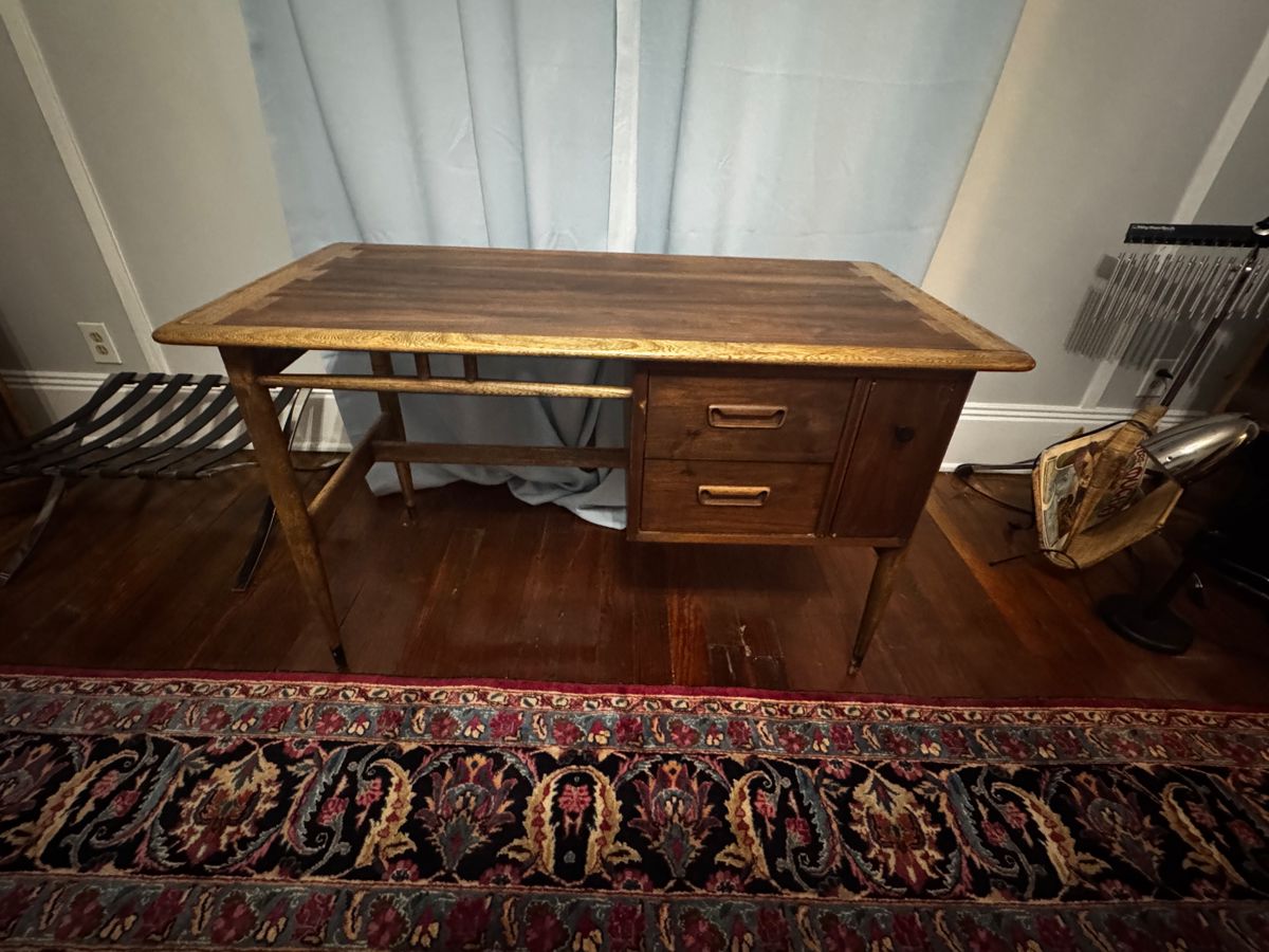 Mid Century Lane Desk $275