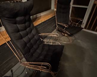Set of 60s Homecrest swivel rockers $275