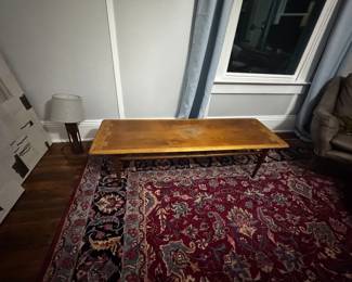 Lane coffee table vintage as is $125