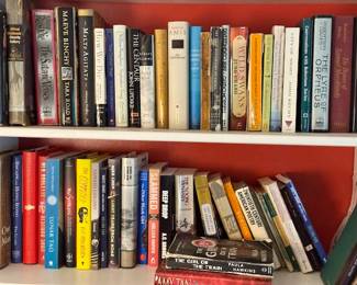 Many more books than these.