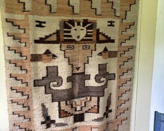Peruvian woven blanket