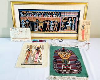 Egyptian Themed Art & Wall Hangings