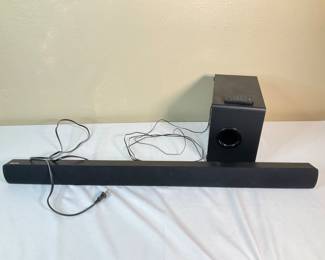 Sanyo Sound Bar Speaker and Subwoofer