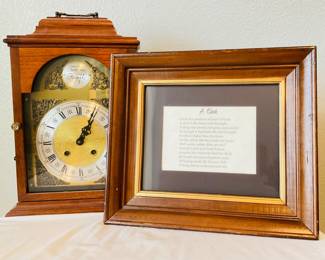 Tempus Fugit Mantle Clock & More