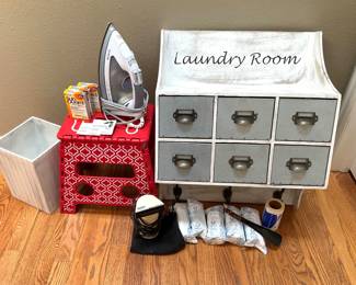 Laundry Cabinet, Steamer & More