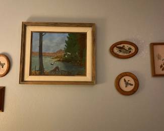 Assembly of Ducks in Flight Art