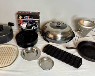Ultrex Electric Skillet, Cast Iron Skillet & More