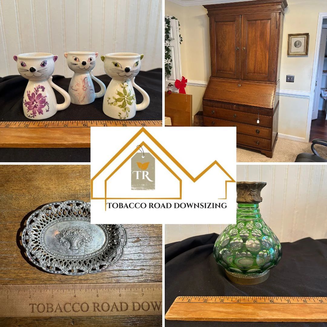 tobacco road downsizing Chapel Hill Downsize! Clean, Like New &... starts on 3/19/2026 MCM/ Danish Furniture & Smalls