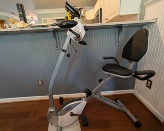 C115 - $150. Stamina Recumbent Exercise Bike with Arm Workout - Fitness Bike with Smart Workout App - Recumbent Exercise Bike for Home Workout - Up to 250 lbs Weight Capacity. VERY gently used.