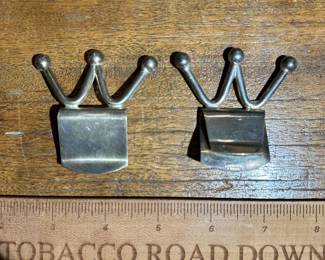 D5 - $20 Each. E Dragsted Silver Plated Cutlery Rests.