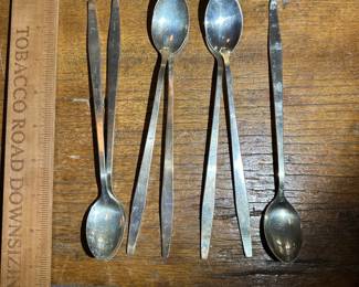 D8 - $225. Towle Sterling Iced Tea Spoons set of 7.