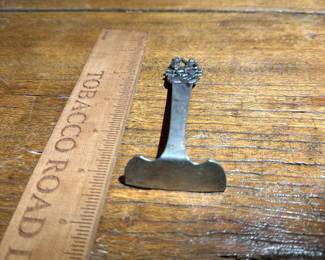 D4 - $40. Sterling Silver Food Pusher / Crumber.