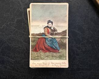 C47- $30. Set of Hansen & Schou Portrait Cards 1800's.