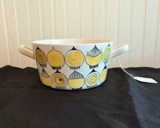 C105 - $40. Vintage PickNick Swedish Rorstrand Serving bowl.