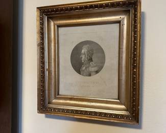 C67 - $25. Framed Lithograph Photo.