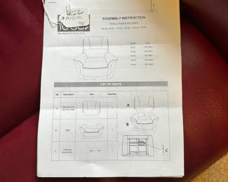 C65a - $400. Rooms To Go - Triple Power Recliner. In great condition, other than small scuff on bottom of foot rest unseen when up right. Measures 38" wide x 33" deep x 42" tall.