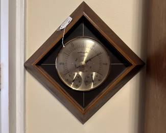 C46- $35. MCM Airguide Diamond Weather Station. Measures 11" Square