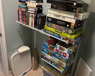 C72 - Overview of Puzzles, Games and VHS Tapes