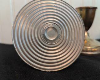 D13 - $30. Pair Duchin Sterling Silver Candlesticks