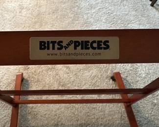 C86 - $45. Bits & Pieces Felted Puzzle Easel. Measures 36" wide x 27" deep x 33" tall.