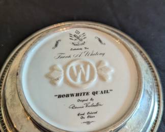 D14 - $120. Set of 6 Frank M Whiting Sterling Coasters