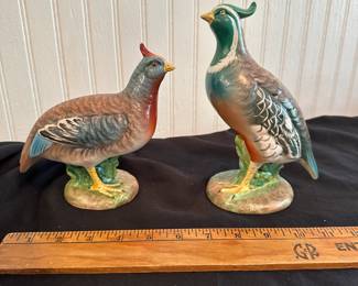 C27- $35. KB Ceramics Ugo Zaccagnini Game Birds