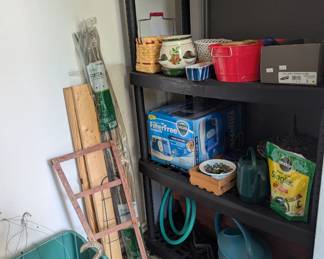 C129 - Overview of Small storage Closet Items individually Priced.