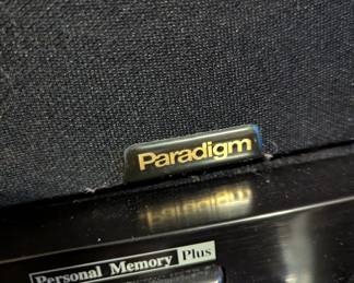 C116 - $65. Paradigm Mini Monitor Speakers. Serial #28816