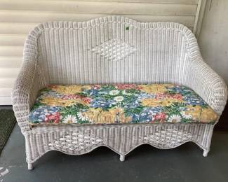 Wicker furniture