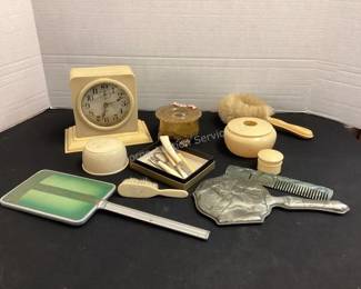 Vintage vanity / dresser items