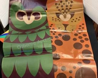 Owl & Leopard Playsacks