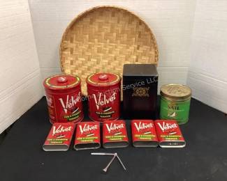 Tobacco tins