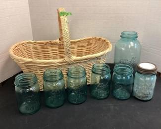 Blue Ball Canning jars