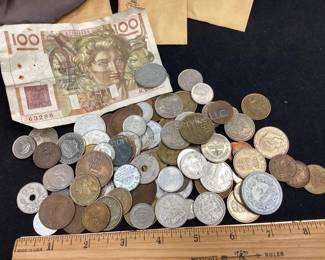 Foreign coins
