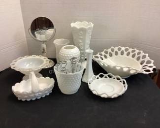 Milk glass