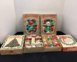 Vintage Christmas ornaments