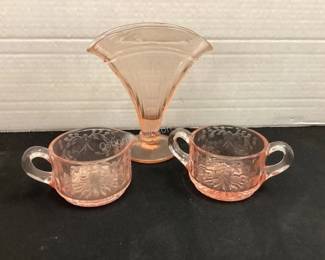 Pink Depression Glass