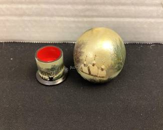 Antique Lacquer globe