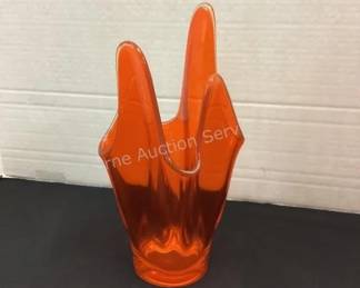 Viking orange vase