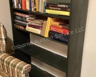 Bookshelf & contents