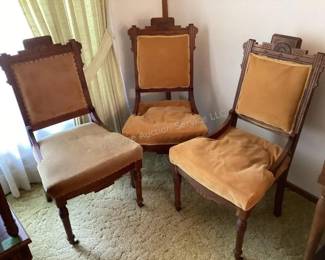 Victorian chairs
