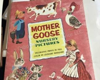 Mother Goose ready to frame prints