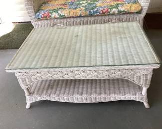 Wicker furniture
