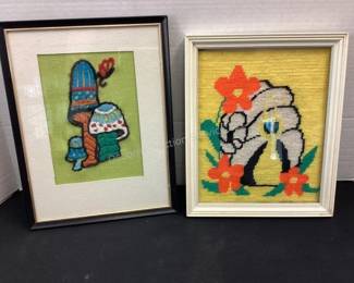 Vintage needlepoint